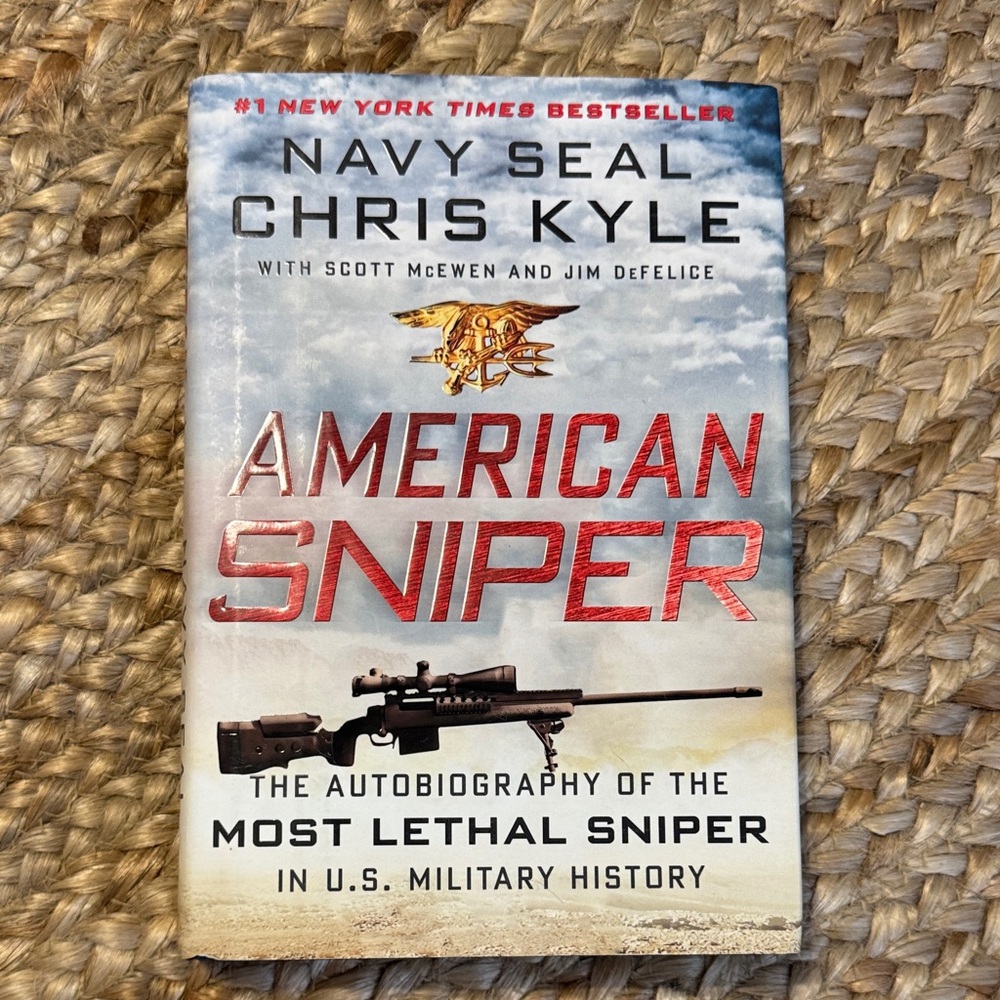 American Sniper Hardcover Book